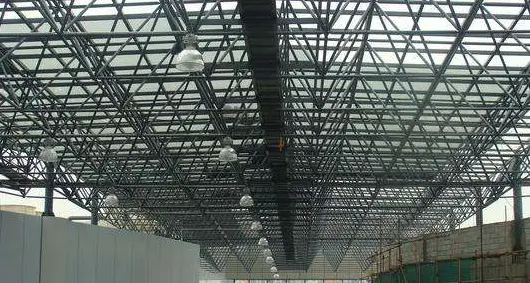 四平电厂网架加工